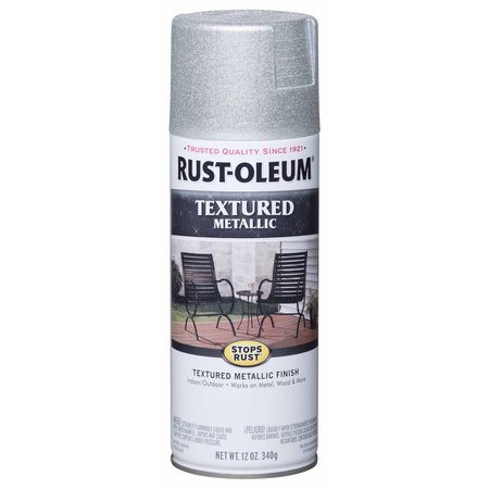 Rust-Oleum Silver, Metallic, 12 Oz 251053